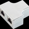 BS75003 2-port Cat.5e connector splitter