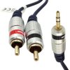 Kabel Jack 3,5 - 2xRCA 3m Stereo VITALCO Digital