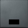 433814 System M, rocker for switches, symbol window, anthracite