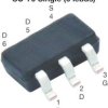SQ1421EDH Automotive P-Channel 60 V (D-S) MOSFET