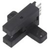 Czujnik fotoelektryczny, nadajnik-odbiornik (szczelina), z konfiguracją wyjścia: NPN, max. 0,1A, 5mm, IP50, BS5-T2M