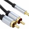 KAB06.15V Kabel 2xRCA (chinch) - JACK3.5 długość: 1.5m - firmy VENTION