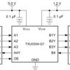 Automotive four-channel fixed multidirectional level shifter