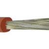 Kabel silikonowy SIF 180C 300/500V 2,5 ciepłoodporny LSOH ceglasty linka TKD /100m/