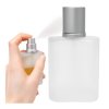 Flakon na Perfumy 30ml - Butelka Szklana z Atomizerem - Mrożony Matowy