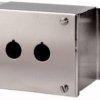 Eaton M22-I2M/SS 118458 Obudowa 2 miejsca montażowe (Ø x W) 22 mm x 84 mm szary 1 szt.