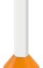 Insulated wire end ferrule, 0.5 mm², 16 mm/10 mm long, DIN 46228-4, UL 486F-E, orange, 2100130