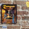 Rustic Amiga Game DUNGEON MASTER Game Artwork - Metal Sign