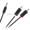 Jack 3,5- 2x RCA 10m Cabletech standard