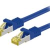 S/FTP7-CU-100BL Patch cord S/FTP 6a linka Cu LSZH niebieski 10m 26AWG