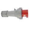 Wtyczka przenośna 63A 5P 400V czerwona IP67 POWER TWIST 035-6