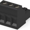 PCB terminal, 3 pole, pitch 5.08 mm, AWG 30-12, 15 A, cage clamp, black, 796635-3