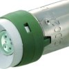 Lampka kontrolna Zielony 12V BA9 LED średnica 10.6mm