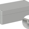 ABS enclosure, (L x W x H) 160 x 80 x 60 mm, light gray (RAL 7035), IP66, 5U310900