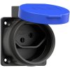 PCE 1313-0bc Surface-Mount Socket IP55 Black/Blue Swiss T13 1 piece
