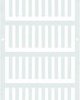 Weidmüller 1918690000 SF 2/21 NEUTRAL WS V2 Oznacznik na przewody Sposób montażu: zaciskanie Pole powierzchni etykietowa