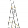 Drabina profesjonalna FORTE ALVE 3x8 szczebli 8608