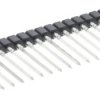 Gniazdo PCB 20 -pinowe raster: 2.54mm Kątowe Przewlekany