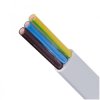 Kabel instalacyjny płaski EL-Instal HP+ HDHp 3x1,5mm2 biały 450/750V bezhalogenowy B2ca drut Eltrim /100m/