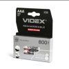 Ni-MH Akumulator VIDEX HR03 800mAh 2pcs blister