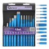Zestaw przecinaków punktaków 12el. GEKO CB-72076