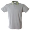 TENERIFE MAN COOL GREY/YELLOW FLUO POLO