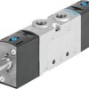 Pneumatyczne zawory elektromagnetyczne Festo 3/2 G 3/8 6 portowy 3/8in