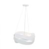 Lampa wisząca TORNADO 50 cm biała/white 1117