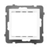 AS ANTYBAKTERYJNY Adapter podtynkowy do systemu OSPEL45 biały AP45-1GA/m/00 OSPEL