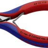 Knipex KNIPEX - Vornschneider 64 12 115 dla elektroników i mechaników Szczypce czołowe z fasetą 115 mm