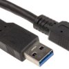 Kabel USB Złącze A USB A Złącze B Micro USB typu B dł. 2m Przewód USB USB 3.0 kolor: Czarny