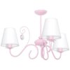 Lampa sufitowa sara pink 3xE14 MLP1051