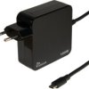 Inter-Tech PD-2100 | USB-C Oplader 100W | Zwart | Met Geïntegreerde Kabel