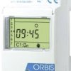 ORBIS Zeitschalttechnik DATA MICRO-2 + 230 V Przekaźnik czasowy na szynę DIN cyfrowy 250 V/AC