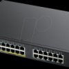 GS1900-24EP-EU0101F Switch, 24-Port, Gigabit Ethernet, PoE