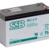 akumulator żelowy AGM SSB SBL 7,2-12 12V 7,2Ah T1