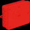 2000418 Cable junction box A 18, red