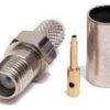 GSMA-RG58-S Gniazdo SMA zaciskane na kabel RG-58- srebrne