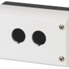 Obudowa kasety sterowniczej Eaton 2-otworowa Ø 22.5mm Szary M22