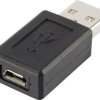 Renkforce USB 2.0 adapter [1x złącze męskie USB-A 2.0 - 1x złącze żeńskie Micro-B USB 2.0] rf-usba-09