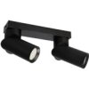 Oprawa Punktowa Natynkowa Listwa Falga 2 Black Spot 2Xgu10 Czarny Edo777442