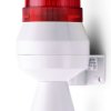 Sygnalizator akustyczny z lampą sygnalizacyjną 230 V AC Czerwony AC IP43 Pionowy 92