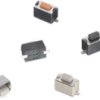 Short-stroke pushbutton, Form A (N/O), 50 mA/12 VDC, unlit , 260 g, SMD, 434111043826