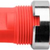 4 mm socket, screw connection, mounting Ø 12.2 mm, CAT III, red, SEB 6445 NI / RT