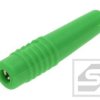 Gniazdo bananowe kabl. 2mm 25.432.4 24A;60V;zielone;lutowany;Amass