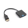 Adapter DisplayPort 1.1 - VGA 0,1m czarny AD-0002-BK