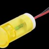 QS123XXY24 Indicator LED, 24 V DC, 12 mm, wired, yellow