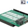 62704 SATA 22 pin + SFF-8643> M.2(M) & M.2(B)