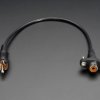 Panel Mount RCA (Composite Video, Audio) Cable [discontinued]