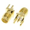 Gniazdo RF antenowe RP-SMA z pinem pionowe do druku (ARD-ANT09)